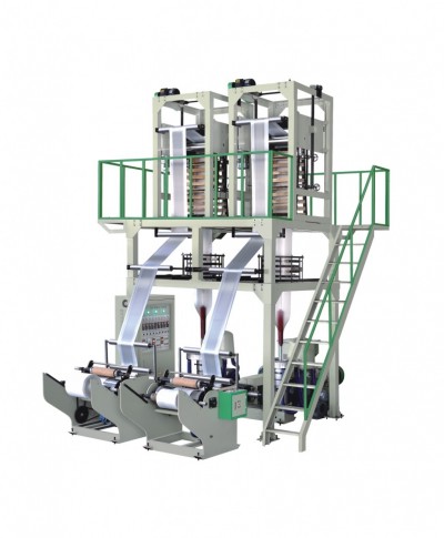 MD-H2 Single screw double-head film blowing machine